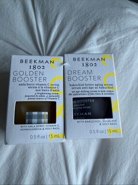 Beekman 1802 Golden Booster & Dream Booster Serums -Bundle